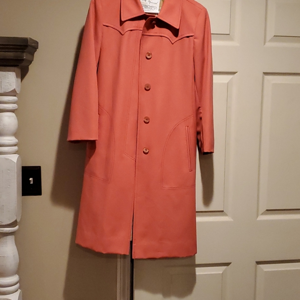London Fog Maincoats coral rain coat